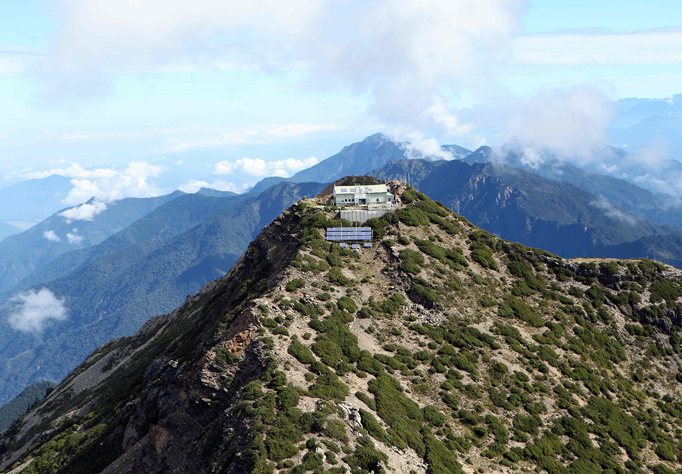 玉山北峰氣象觀測站-金科國際多媒體有限公司攝