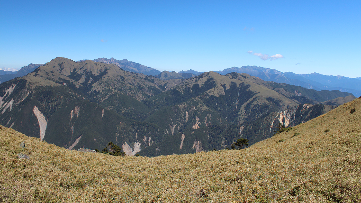 南雙頭山與雲峰